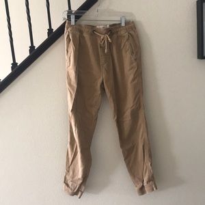 Hollister tan men’s joggers